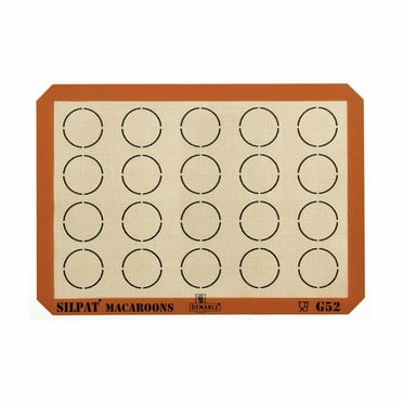 Silpat Non-Stick Silicone Baking Mat 8-1/4 x 11-3/4 8-1/4 x 11-3/4 AE295205-01 Petite Jelly Roll Size Silpat Non-Stick Silicone Baking Mat 8-1/4 x 11-3/4 8-1/4 x 11-3/4 AE295205-01 Petite Jelly Roll Size
